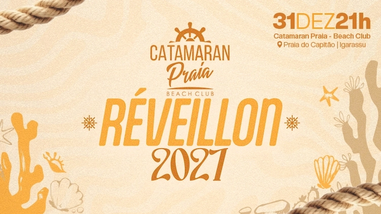 Festa de R&eacute;veillon CATAMARAN PRAIA - IGARASSU